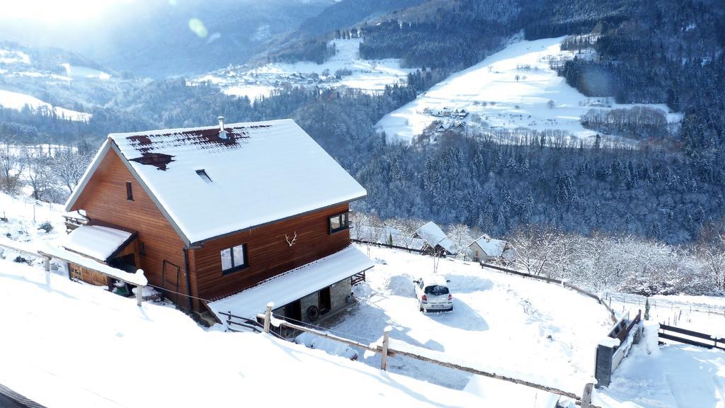 Gite Le Cerf De Belledonne Сент-Аньес Экстерьер фото